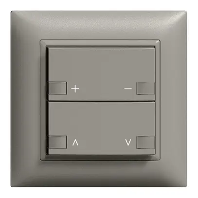 Variatore INC ZEP 2c/2t st. c/sec.mot. EDIZIOdue grigio scuro 