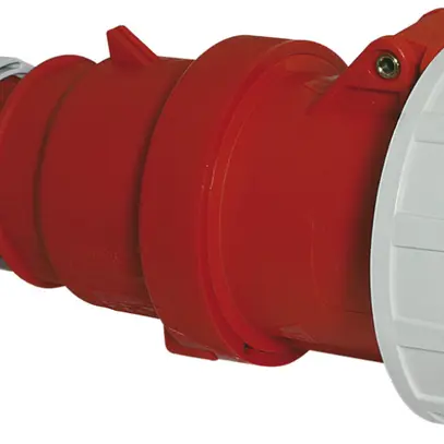 Prise mob.CEE Bals 5P 63A 400V 6h rouge IP67 nick.BV TE-Plus 