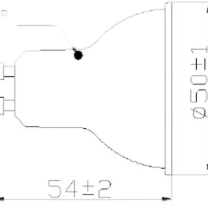 Lampe à réflecteur LED RefLED Retro ES50 GU10 4.3W 345lm 3000K 830 36° SL 