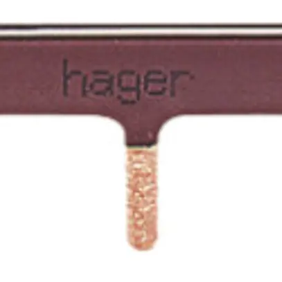 Phasenschiene Hager 1P 1L Stift 10mm² 195mm 