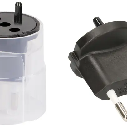 Fixadapter MH 2L 10A 230VAC Schuko/T11 CEE7/17-CH T11, schwarz 