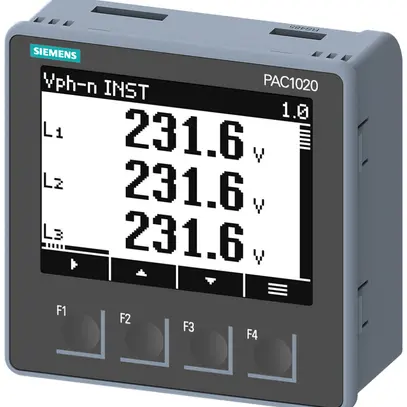 Appareil de mesure de puissance INC Siemens SENTRON PAC1020 3×5A ModbusRTU 