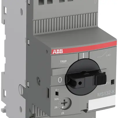 Salvamotore ABB MS132, 0.55kW AC-3, 1…1.6A, Push-In 