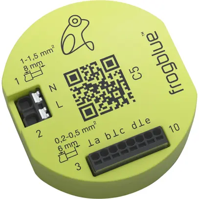 Entrata binaria RF INS frogblue frogContact5, 5-canale max. 30VAC/50VDC 