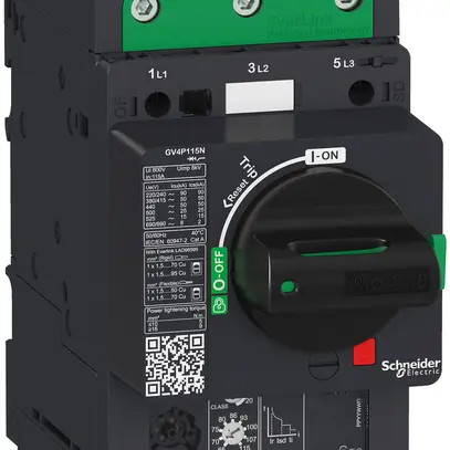 Salvamotore Tesys GV4P50N, 50A, termico/magnetica, 50KA 