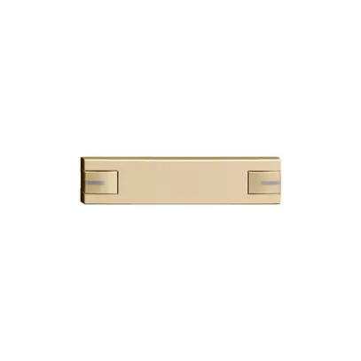 Tasto 1/4 KNX/elettronic.c.LED EDIZIOdue 2×comando simplice sand 