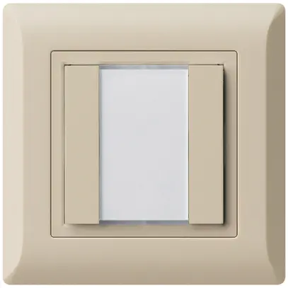 Poussoir universel ENC 2×kallysto.line sans LED beige 