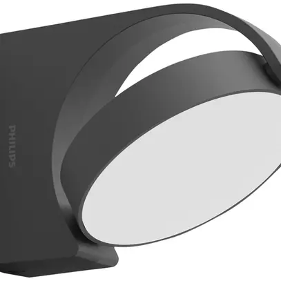 Applique LED Philips Mimosa 630lm 2700K IP44 171×45mm antracite orientable 