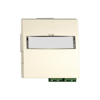 Prise FTTH EDIZIO.liv SNAPFIX® LC APC Diamond F-3000 1 connecteur cr 