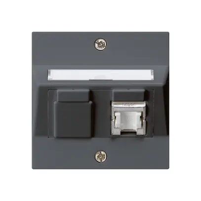 Presa INC kallysto A cat.6 1RJ45/s antracite 