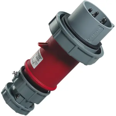 Stecker CEE-Powertop 32A 5P 6h 400V IP67 mit Verschraubung 