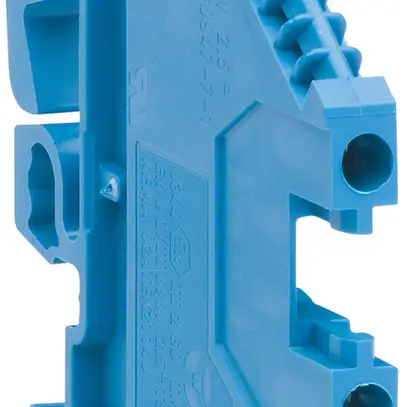 Morsetto di passaggio Hager 4mm², N, 800V/32A, a vite, aperto sul lato 