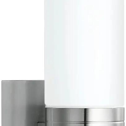 Applique Steinel L 260 PIR E27 avec lampe LED 8.6W 700lm 3000K IP44 chrome 