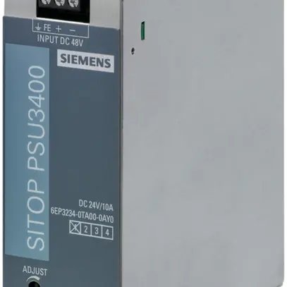 Alimentation Siemens SITOP, IN: 48VDC, OUT: 24VDC/10A 