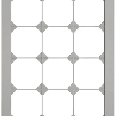 En-tête ENC EDIZIO.liv SNAPFIX® 4×3 pour combinaisons au choix gris clair 