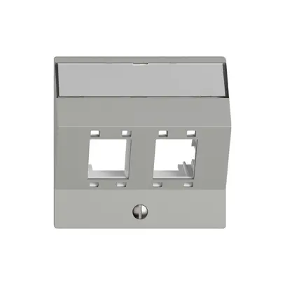 Kit di montaggio EDIZIO.liv SNAPFIX® per freenet cat.5e/6 2× grc 