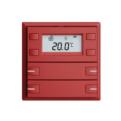 UP-RTH-Taster KNX 4-fach EDIZIOdue F berry, mit LED RGB 