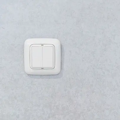 Montageadapter Shelly Wall Adapter Busch-Jaeger 46×13mm weiss 