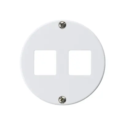 Kit di montaggio INC HMS basico A per 2 moduli bianco 