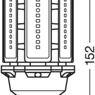 Lampada LED HQL PRO 1800lm E27 16W 240V 827 chiaro 
