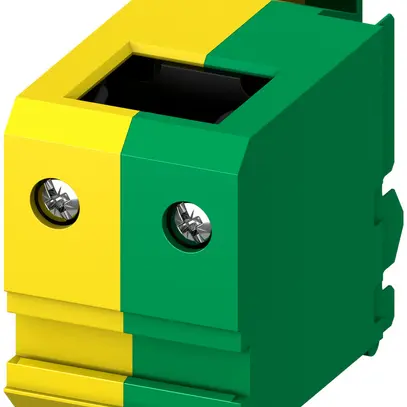 Morsetto d.protezione ABB SMISSLINE TP p.zoccolo supplementare 95mm²verde/giallo 