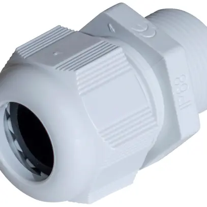 Presse-étoupe PLICA-TEC, M16 pour câble Ø2.5…6.5mm 15mm PA IP68 gris clair 