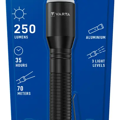 Proiettore mano LED VARTA Light Pro F20 250lm 2×AA 