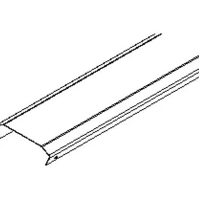 Canale C Lanz L=1000mm grigio chiaro 