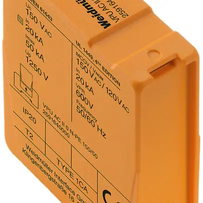 Parafoudre de rechange Weidmüller VPU AC II 0 150/50 