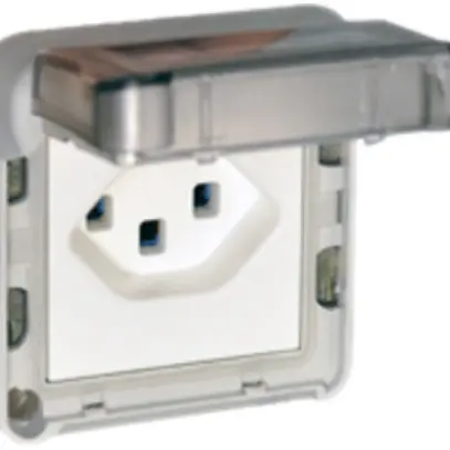 Prise PLEXO type 23 gris 