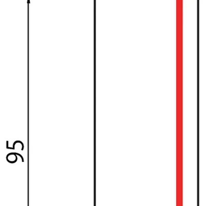 Alimentation latérale Sylvania OneTrack 3 phases blanc à droite 
