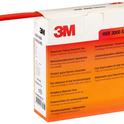 Gaine rétractable 3M HSR/9/3 rouge 7m 