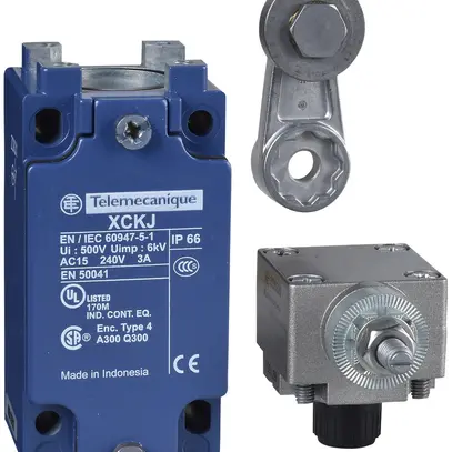 Interrupteur de position OsiSense XCKJ levier à galet rouleau plast., lente, M20 