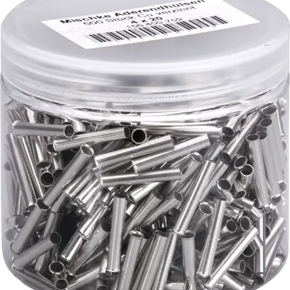 Capocorda Mischke E DIN 46228 4mm²/20mm nudo Cu-stagnato 