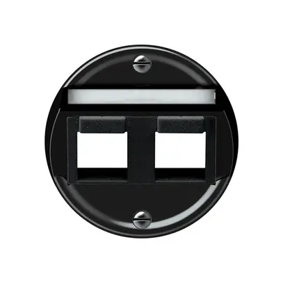 Kit di montaggio origin obliquo 2×Keystone nero 