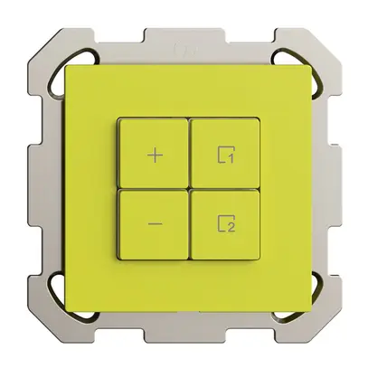 UP-Nebenstelle zu Dimmer 1K/4T Szene WLAN Edue Wiser lemon 
