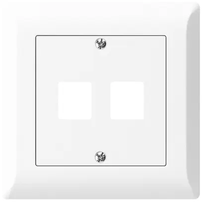 Kit frontal ENC HMS kallysto.line pour 2 modules blanc 