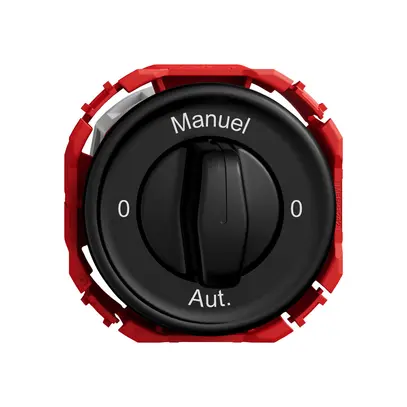 Interruttore rotativo STANDARDdue SNAPFIX® manopola 2/1L 0-Manuel-0-Auto ne 
