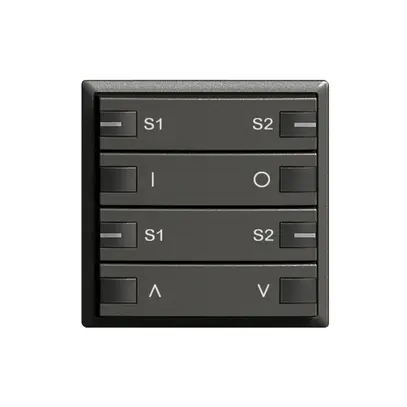 Kit frontale ON-OFF mot.scena 2c/4t ZEP EDIZIOdue nero 