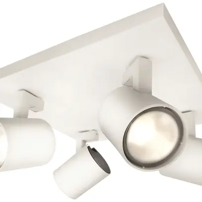 Spot Philips MYL Runner GU10 4×20W VAR blanc 