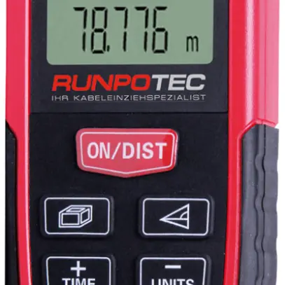 Telemetro laser RunpoMeter 80m con 90° IP54 