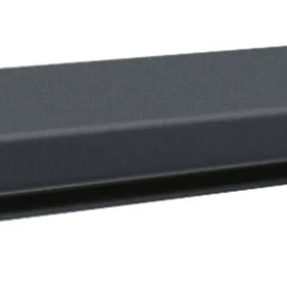Zoccolo laterale Hager per BKIS 12.5mm nero 