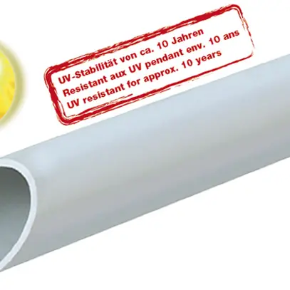 Tubo TPD Plica M25 UV Rapid grigio 