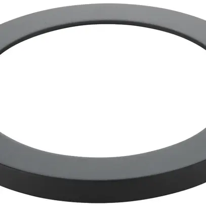 Anello decorativo DOTLUX, p.Downlight LED UNISIZEplus, 12W, Ø166×15mm nero opaco 