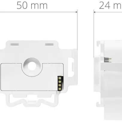 Adaptateur de batterie/montage Plejd BAT-01, pour montage DIN/AP d'appareils INC 
