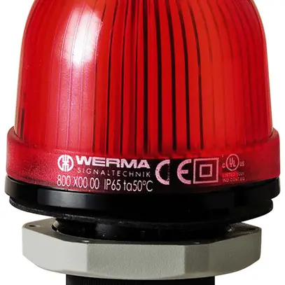 Lampada flash WERMA EM, 24VDC, rosso 