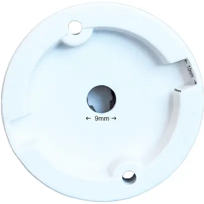 Portalampada Elektrogros portalamp.soffitto E27 250V 4A Ø75×65mm porcellana bi 