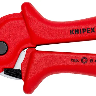 Coupe-tubes KNIPEX pour tuyaux multicouches et pneumatiques 185mm, Ø4…20mm 