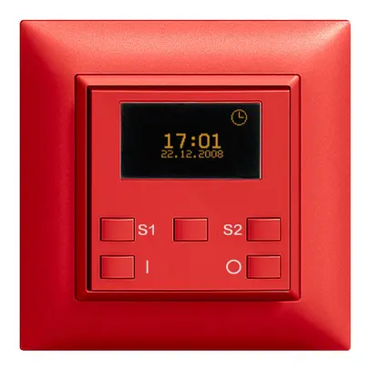 Minuteur astro. ENC ON-OFF 1c/2t ZEP EDIZIOdue berry 