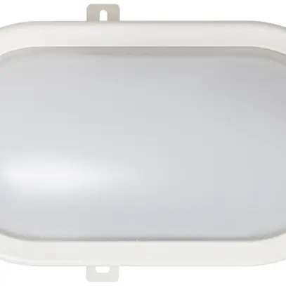 Plafonnier/applique LED WORKLIGHT 12W 840lm 4000K IP54 blanc 216×143mm ovale 